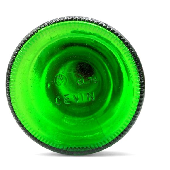 Green GLASS Wine Bottle CANDLE Lamp Italian Chianti Carloni Vintage 22" - Picture 7 of 12